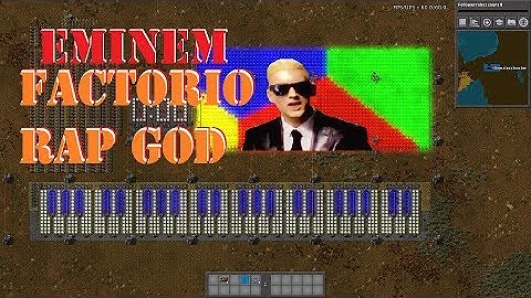 Eminem - Rap God - factorio music programmable speakers. no vocals