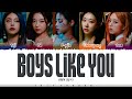 ITZY Boys Like You Lyrics Color Coded Eng With Korean Translation 