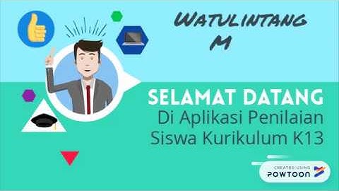 Sistem Informasi Nilai Akademik Kurikulum K13
