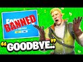 I Pretended Fortnite is BANNED Forever