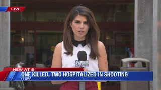 Man arrested for allegedly shooting two people in Clovis - then himself