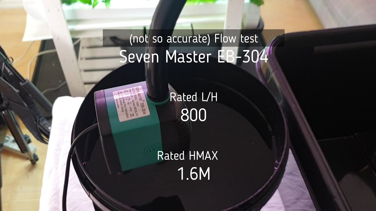 Water Pump Flow Testing