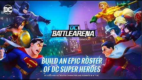 DC Battle Arena - Android / iOS Gameplay HD