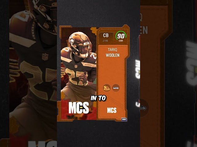 🔥 Did You Get Your FREE #MCS 90 OVR #TariqWoolen? #Madden24 #MaddenUltimateTeam #MUT24 #Shorts