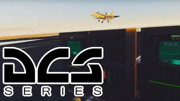 DCS - Super Carrier F/A-18 Landing - LSO Perspective