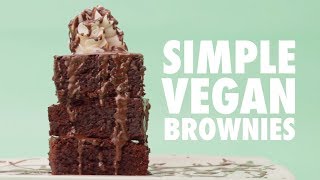 Deliciously Simple Vegan Brownies - Loving It Vegan