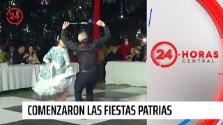 Comenzaron las Fiestas Patrias: así están las fondas del Parque O'Higgins | 24 Horas TVN Chile