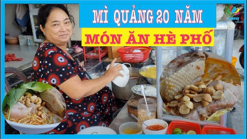Hấp dẫn Mì quảng vịt heo 20 năm vị thanh không ngọt | Review đồ ăn Phan Thiết