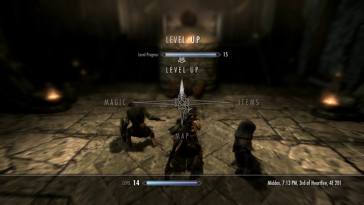 Skyrim lvl Aria. Skyrim leveling