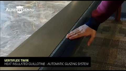 Automatic Glazing System Vertiflex Twin - Gulfhading by Aquasan