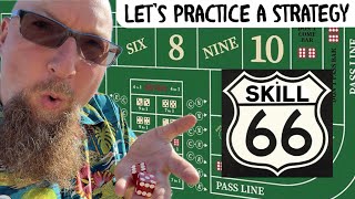 Celebrity Let’s Practice the SKILL 66 Craps Strategy Wealth