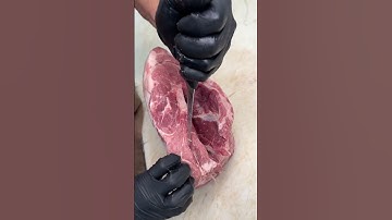 How to Bone Out a Pork Shoulder with the Silver Fox Butcher: Quick & Easy Guide!  #butcher