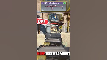 NERF USS 9 LOADOUT IN SEASON 4