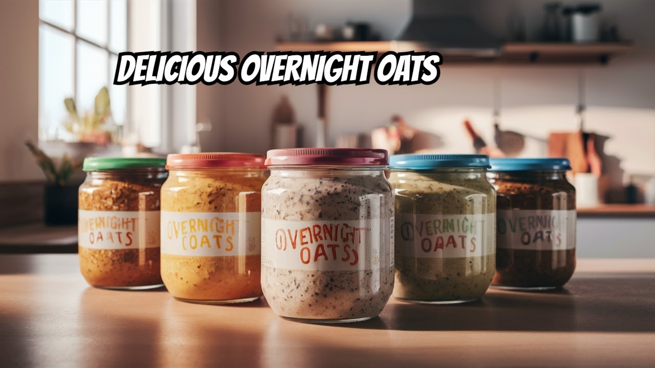 5 Overnight Oats Recipes You NEED to Try Right Now