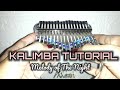 Melody of the night  shi jin kalimba tutorial