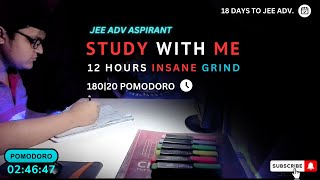 Study with me (14 hours) JEE ADV 24  #jeeadvanced