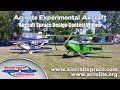 Acrolite 1B Biplane, Aircraft Spruce Design Winner, Acrolite 1T Tri Plane, plans built kits.