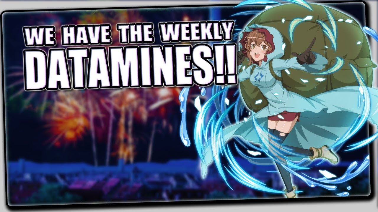 Not much in the datamines this week, but we do have the next anime unit