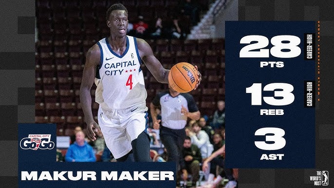 Thon Maker's 6'11 Cousin Makur Maker is an ABSOLUTE BEAST!!! 