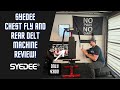 Syedee chest fly and rear delt machine garage gym review