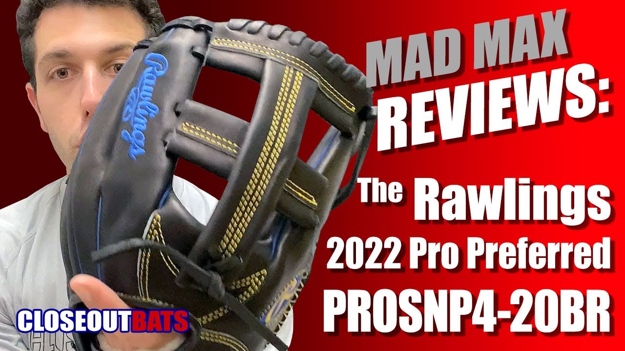 Closeoutbats.com Rawlings Pro Preferred Series 11.5 Infield Glove PROSNP4-20BR 2022