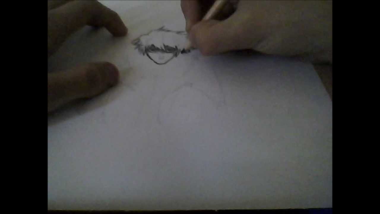 Dibujando a: L (DEATH NOTE)
