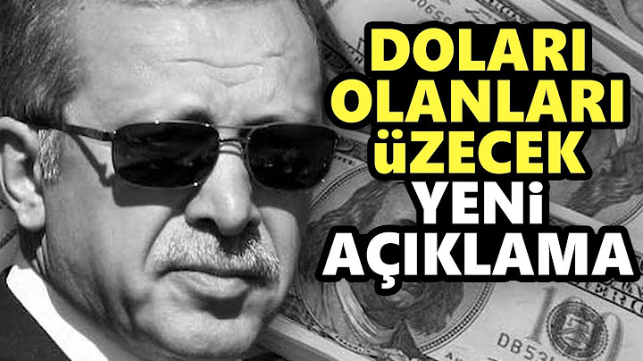 Doları olanlar dikkat! Erdoğan'dan dikkat çeken sözler
