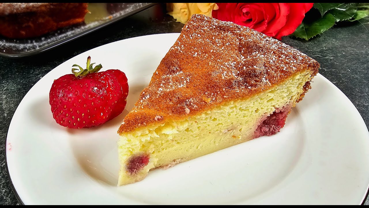 Gluten-free recipe: Extra Soft and Light Yogurt Cake with simple ingredients