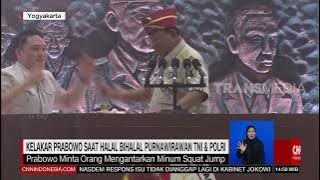 Kelakar Prabowo Saat Halal Bihalal Purnawirawan TNI & Polri | REDAKSI (04/05/23)