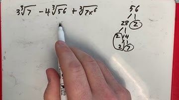 Ex 3:  How to Simplify Sums of Radicals