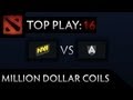 Dota 2 TI3 Top Play - Clip 16 - s4 Million Dollar Dream Coils (Crowd Reaction)