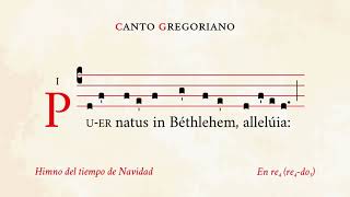 "Puer natus in Bethlehem" - Hymn of the Christmas Season - Gregorian Chant