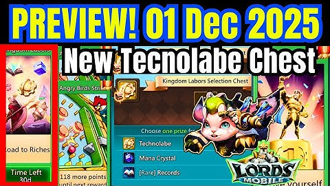 Lords Mobile – Update 1 december 2025: Nieuwe pakketten, evenementen en monsters in aantocht! Nie...