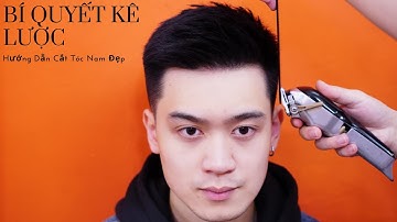 Bí Quyết Kê Lược Cắt Thành Tóc Thẳng , Mịn | Hướng Dẫn Cắt Tóc Nam | Ng . Tuấn Barber 17