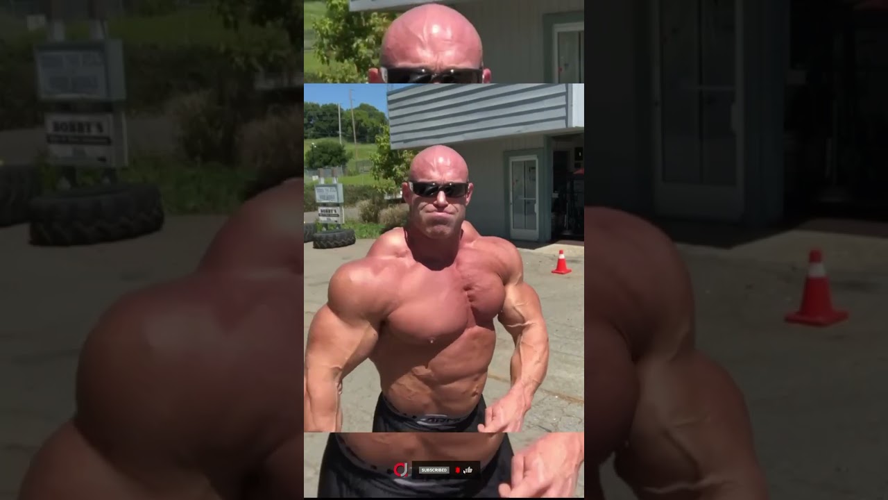 Jon Anderson Bodybuilder Side Chest Pose