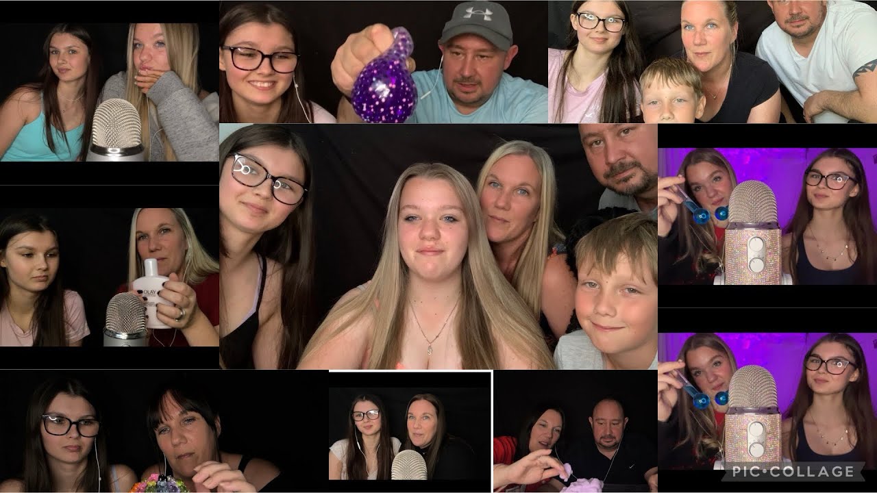 Family Tries ASMR Compilation ❤️