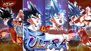 Ultra Ui-Sign Goku but he Can Transform Into Ultra Mui Goku!!!-Dragon Ball Legends