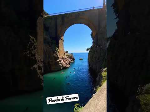 The magical Fiordo di Furore along the #amalficoast free tips on our site! #visititaly #shortsvideo