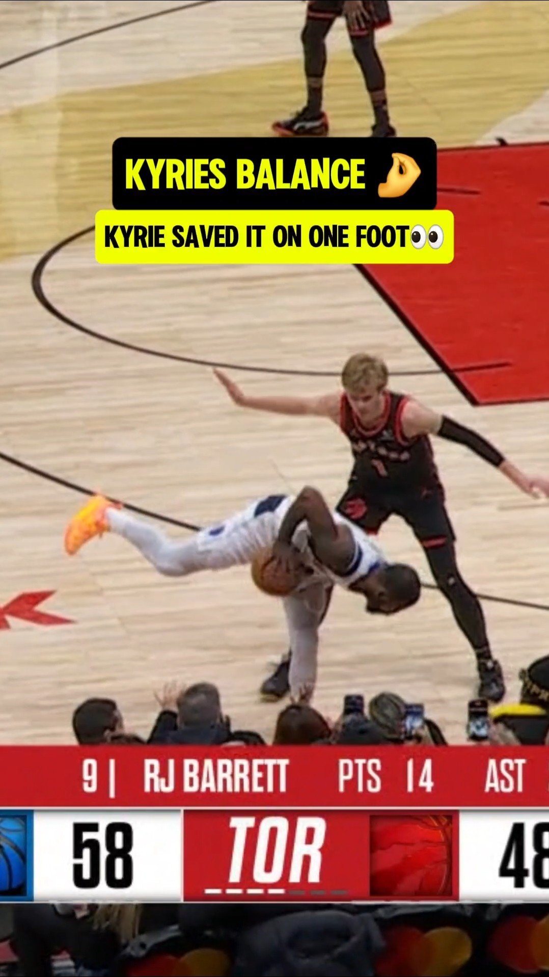 Kyrie can really do anything?