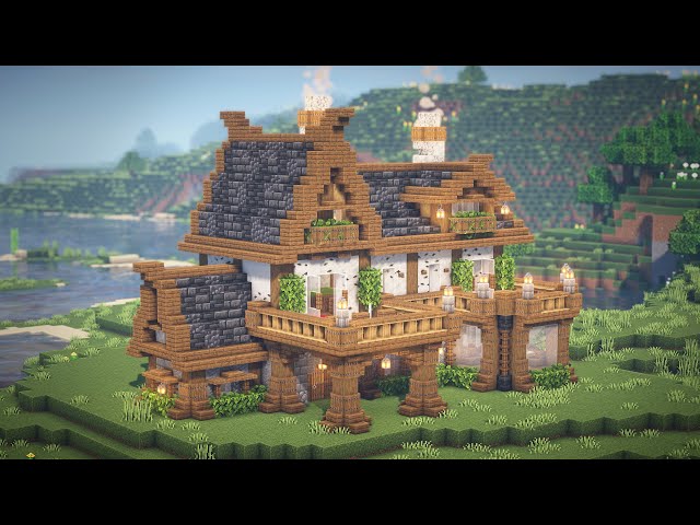 🏡 Minecraft Tutorial  Casa MEDIEVAL ⚒️ 