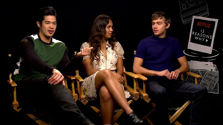 Ross Butler, Alisha Boe and Miles Heizer discuss N...