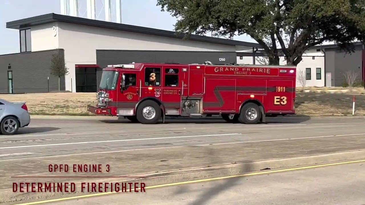 Grand Prairie Fire Department Responding