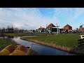 Walking at the Zaanse Schans ⛅ | Windmills & Crafts | The Netherlands 4K