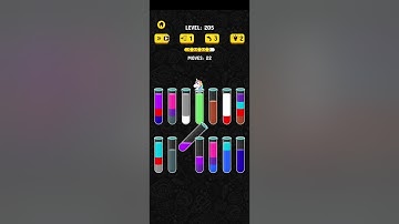 Color Water Sort Level 205