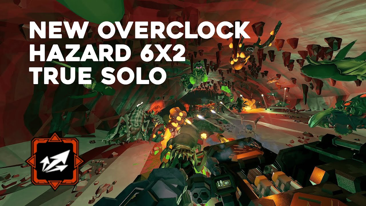 DRG NEW Hurricane Overclock Rocket Barrage Hazard 6x2 True Solo