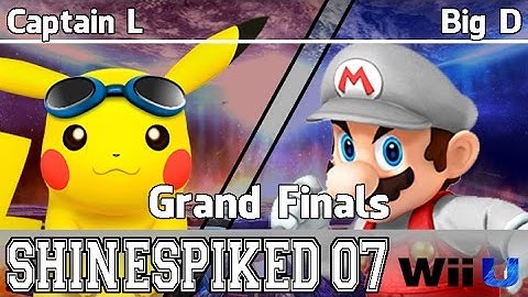 Shinespiked 7 - VSB CACAW | Big D (Mario) vs Captain L (Pikachu) - Grand Finals