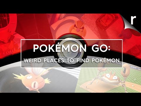 Weirdest places to find Pokémon in Pokémon GO