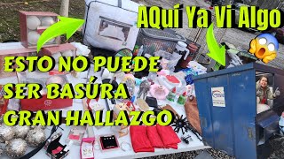 ♻Aqui Ya Vi Algo UN SÚPER HALLAZGOEsto No Puede ser Basúra/#dumpsterdiving #dumpsters #storage