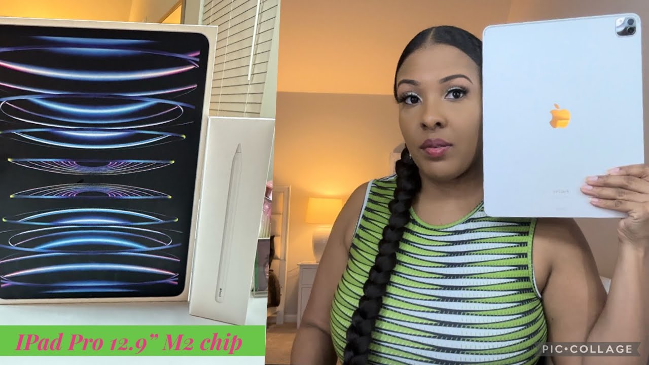 Ipad Pro 2022 M2 chip 12.9”+ Apple Pencil unboxing - YouTube