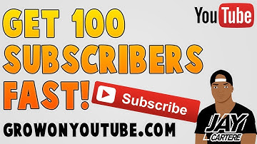 How To Get Your First 100 Subscribers In Less Than A Month! - How To Get 100 Subscribers Fast!